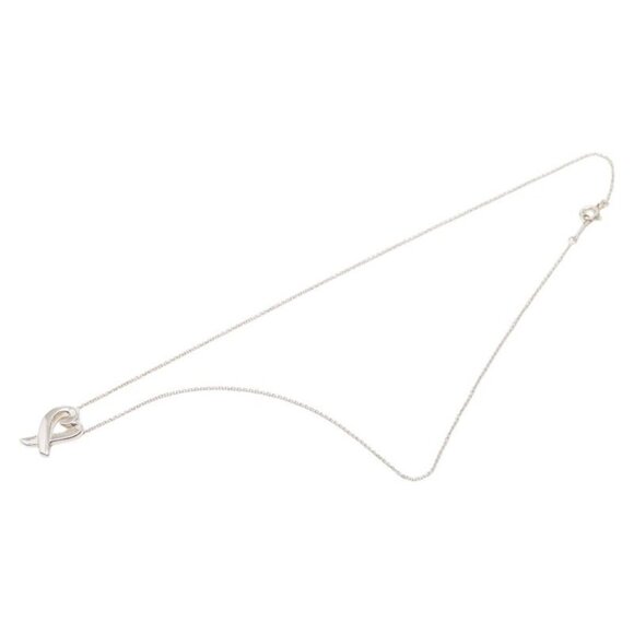 Silver Loving Heart Necklace – Front General Store Tiffany & Co. Loving Silver Necklace